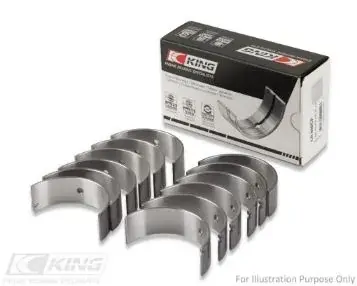 Вкладиші шатунні BMW 3 (E90)/5 (E60/F10)/7 (E65-E67/F01-F04) 04-15 N52/N53 (+0.25) KING CR6875SM0.25 King CR6875SM0-25 (фото 1)