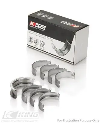Вкладиші корінні BMW 1 (F20/F21)/2 (F45/F44/F460/X1 (F48) (B37 C15 A) 14- (STD) KING King MB4537SM (фото 1)