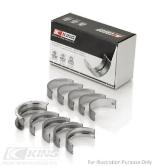 Вкладиші корінні Ford Escort/Focus/Mondeo 1.6-2.6 92-07 (+0.25) KING MB5008SI0.25 King MB5008SI0-25