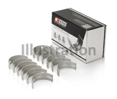 Вкладиші корінні VW Crafter 2.5 TDI 06-13/T4 90-03 (+0.25) KING MB 605AM0.25 King MB-605AM0-25