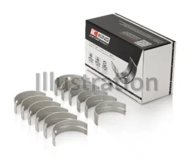 Вкладиші корінні VW T5 2.5 TDI 03-09 (+0.25) KING MB 632SM0.25 King MB-632SM0-25 (фото 1)