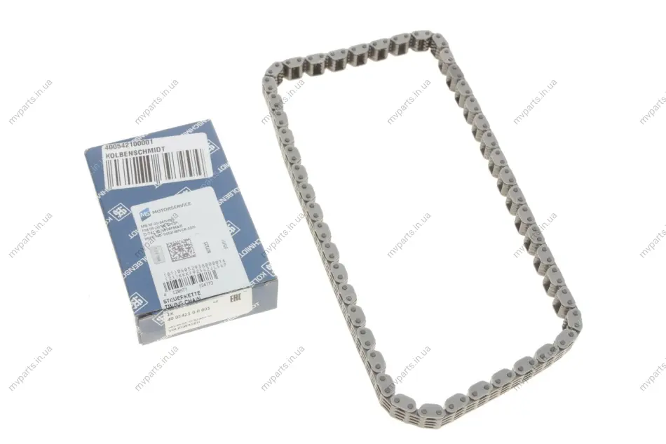Ланцюг ГРМ Audi A3/A4/A5/Skoda Octavia/SuperbVW Golf/Jetta/Tiguan 1.8/2.0 07-18 (96 ланок) KOLBENSCHMIDT 400542100001 (фото 1)