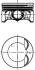 Поршень з кільцями VAG 82.51 CADA/CCZA/CDZA/CAWB/CBFA/CBL/CCTA/CCTB/CCZB/CCZC PIN 21MM (вир-во KS) KOLBENSCHMIDT 40247600 (фото 1)