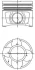 Поршень Skoda Octavia II/VW Golf V/Jeta III 2.0TDI 03- (81.51mm/+0.50) KOLBENSCHMIDT 40356620 (фото 1)