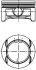 Поршень Opel Combo/Astra G/H 1.4 04-11 (73.40mm/STD) KOLBENSCHMIDT 40386600 (фото 1)