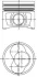 Поршень VW Caddy III/Passat 2.0 TDI 03-09 (81.01mm/STD/cyl.1-2) KOLBENSCHMIDT 40408600 (фото 1)