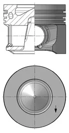 Поршень BMW 1 (E81/E87/F20/F21)/3 E90/F30/F80)/5 (E60/F10)/X5 (F15/F85) 2.0D 04- (84.25mm/+0.25) N47 KOLBENSCHMIDT 41265610