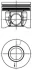 Поршень Ford Transit 2.4 TDCI 06-14 (89.905mm/STD) KOLBENSCHMIDT 41285600 (фото 1)
