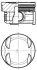 Поршень VW Caddy IV 1.4 TGI 15-20 (74.50mm/STD) KOLBENSCHMIDT 41940600 (фото 3)