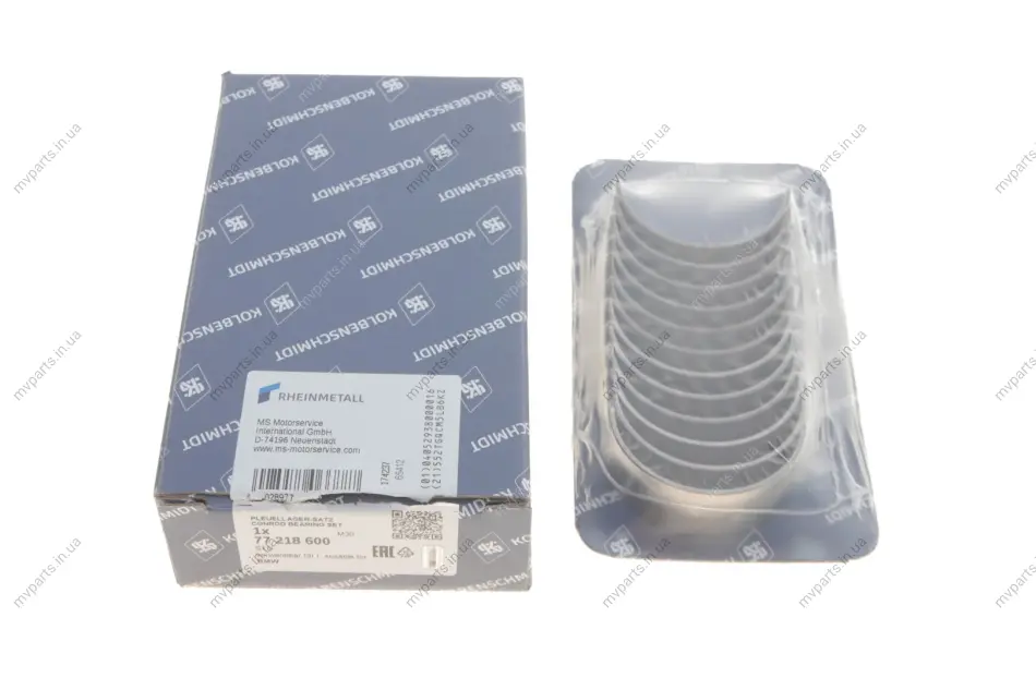 Вкладиші шатунні BMW 5 (E34/E39/E60) 2.4-3.0 d/td/tds (M21/M51/M57) 88-10 (STD) KOLBENSCHMIDT 77218600 (фото 1)