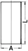 Гільза поршнева Mitsubishi Pajero 2.5TD 87-06 (d=91.1/94.2mm) KOLBENSCHMIDT 89436190 (фото 1)