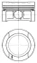 Поршень VW Golf III/IV/Passat 1.6 94-04 (81.26mm/+0.25) KOLBENSCHMIDT 94503710 (фото 1)