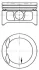 Поршень Opel Vectra B 2.0/2.2 i 16V 95-02 (86.50mm/+0.5) KOLBENSCHMIDT 97363610 (фото 1)