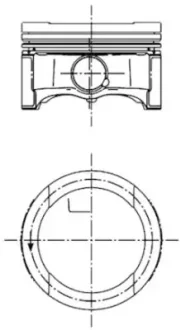 Поршень Audi A3/A4/VW Passat/Caddy 1.6 96-10 KOLBENSCHMIDT 99792600