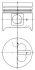 Поршень Fiat Scudo 2.0JTD 00- (85.60mm/+0.6) KOLBENSCHMIDT 99879620 (фото 2)