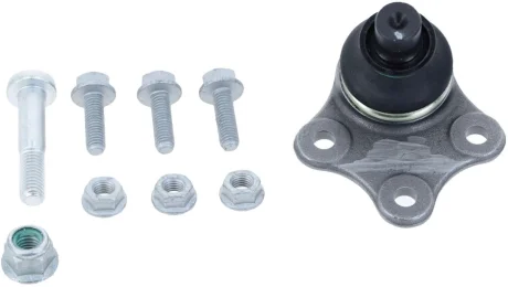 Опора кульова FORD FIESTA V, FUSION, MAZDA 2 01-12 перед. міст низ (Вир-во) LEMFORDER 26003-02