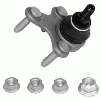 Опора кульова AUDI A3, SKODA YETI, VW CADDY III 03- перед. міст низ праворуч (Вир-во) LEMFORDER 26773-02