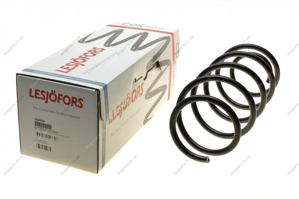 Пружина (передня) Peugeot 508 1.6HDi/BlueHDi (+Start-Stop)/1.6THP AКПП 10-18 (унив/седан) LESJOFORS 4066824 (фото 1)