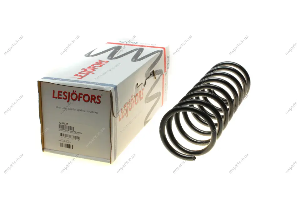 Пружина (задня) Nissan Terrano 2.4/2.7TD/TDi 96-07 (всюдих.)/Ford Maverick 2.4i/2.7TD 93-98 (SUV) LESJOFORS 4262027 (фото 1)