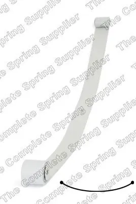 Ресора задня коренева Fiat Doblo Cargo 01- (70/665/595) LESJOFORS 5826110 (фото 1)