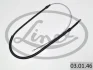 Трос ручника (задній) (L) VW Golf V/Audi A3/Skoda Octavia 97-13 (1445/805 мм) 03.01.46 LINEX 03-01-46 (фото 1)
