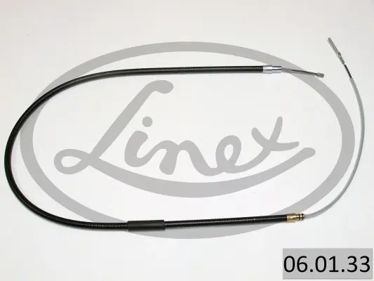 Трос ручника (L) BMW 3 (E46) 98- (1693/1140 мм) 06.01.33 LINEX 06-01-33 (фото 1)