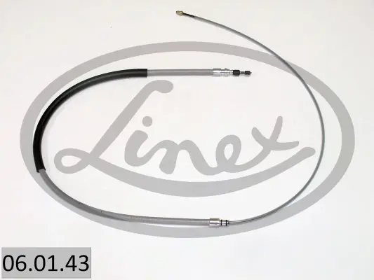 Трос ручника (задній) BMW 1 (E81/E82/E87/E88) 04-13 (1434/755mm) 06.01.43 LINEX 06-01-43 (фото 1)