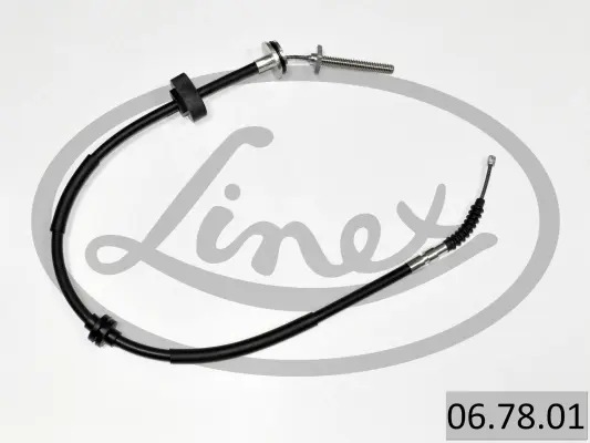 Трос ручника (задній) (R) BMW X5 (E70)/X6 (E71/E72) 06-14 (967/721 мм) 06.78.01 LINEX 06-78-01 (фото 1)