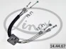 Трос куліси Citroen Jumper/Peugeot Boxer 2.2D 06- (1115+1048мм) 14.44.67 LINEX 14-44-67 (фото 1)