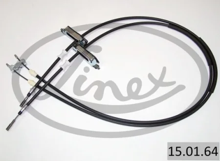 Трос ручника Ford Focus 1.4-2.0 16V 98-04 (2x1765/1585mm) (к-кт 2 шт.) 15.01.64 LINEX 15-01-64