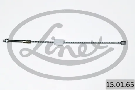 Трос ручника (передній) Ford Fiesta/Fusion/Mazda 2 01-12 (300mm) 15.01.65 LINEX 15-01-65