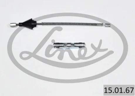Трос ручника (задній) Ford Focus 99-03 (барабанний гальма) 15.01.67 LINEX 15-01-67
