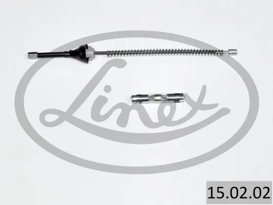 Трос ручника (задній) Ford Focus 03-07 (230mm) 15.02.02 LINEX 15-02-02 (фото 1)