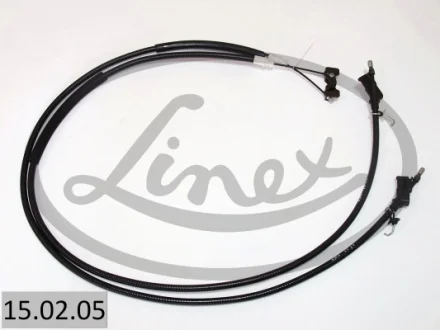 Трос ручника (задній) Ford Focus II 04-12 (1500/1388+1450/1338mm) 15.02.05 LINEX 15-02-05