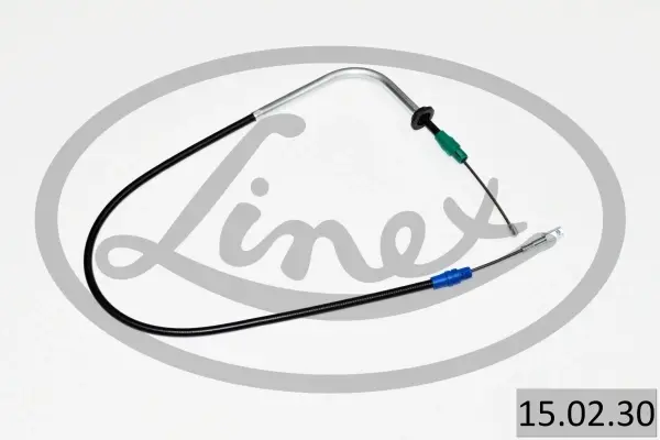 Трос ручника (передній) Ford Transit 06- (1284mm) 15.02.30 LINEX 15-02-30 (фото 1)
