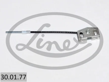 Трос ручника (передній) Nissan Juke 1.5 dCi/1.6 DIG-T 10- (220mm) 30.01.77 LINEX 30-01-77