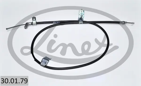 Трос ручника (задній) (R) Nissan Qashqai1.5/1.6/2.0 dCi 07-14 (1840mm) 30.01.79 LINEX 30-01-79 (фото 1)