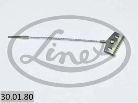 Трос ручника (передній) Nissan Qashqai 07-13 (262mm) 30.01.80 LINEX 30-01-80