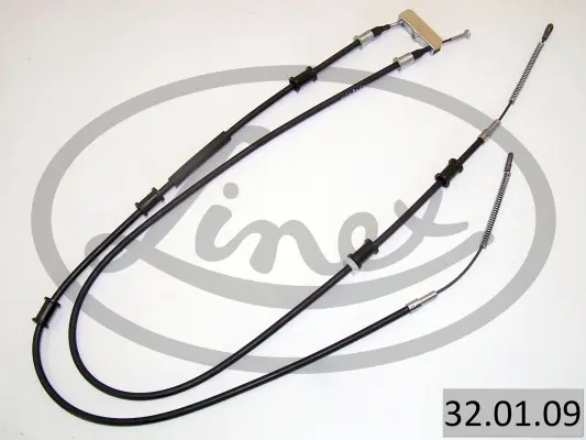 Трос ручника Opel Combo 1.2/1.4/1.7D 94-00 32.01.09 LINEX 32-01-09 (фото 1)