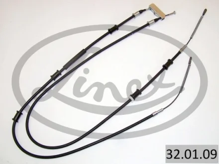 Трос ручника Opel Combo 1.2/1.4/1.7D 94-00 32.01.09 LINEX 32-01-09