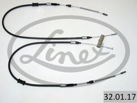 Трос ручника Opel Astra F/Kadett E 84-05 32.01.17 LINEX 32-01-17