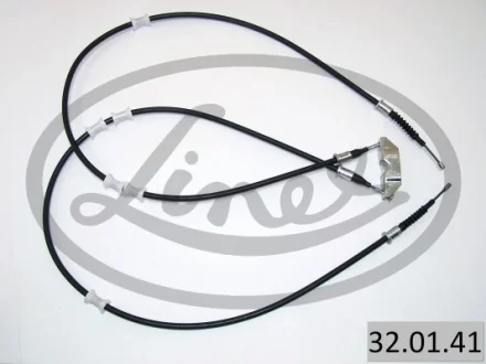 Трос ручника (задній) Opel Vectra B 1.6-2.6i V6 95- (1455/1226+1455/1226) 32.01.41 LINEX 32-01-41