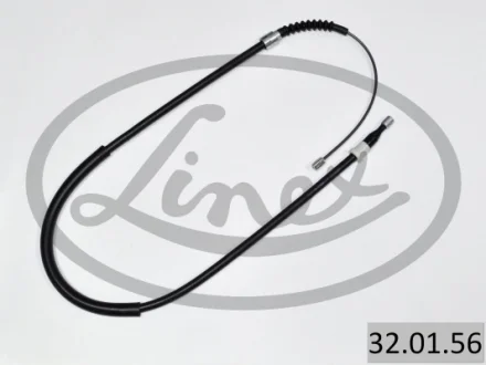 Трос ручника (задній) (L) Opel Corsa/Tigra 00-09 (1095/763mm) 32.01.56 LINEX 32-01-56
