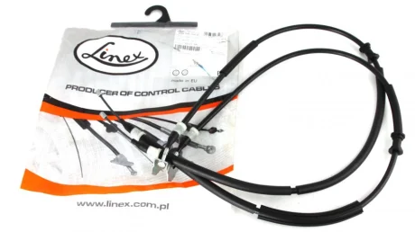 Трос ручника Chevrolet Corsa/Opel Astra G 00- (1254/1060+1254/1060) (к-кт) 32.01.66 LINEX 32-01-66