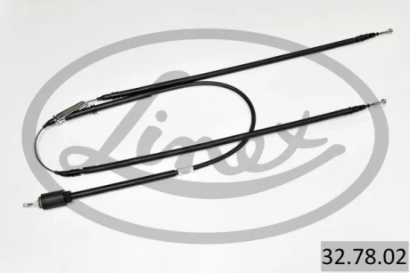Трос ручника Opel Astra J 11- (1930+755mm) (к-кт) 32.78.02 LINEX 32-78-02
