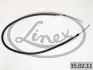 Трос ручника (R) Renault Scenic I 99- (1479/1175 мм) 35.02.11 LINEX 35-02-11 (фото 2)