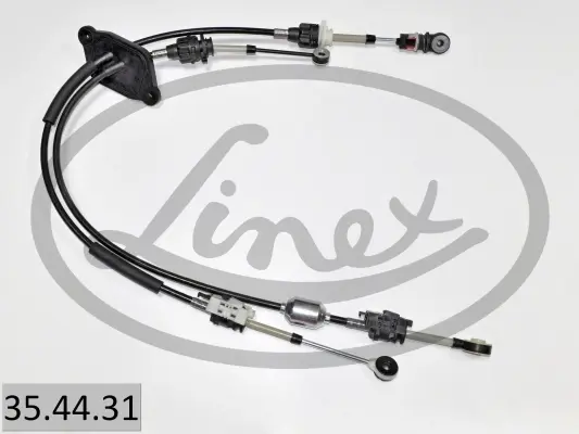 Трос куліси Renault Master 2.3dCi (FWD) 11- (L=1170/1114mm) 35.44.31 LINEX 35-44-31 (фото 1)