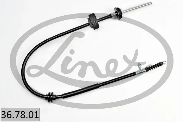 Трос ручника (R) Land Rover Range Rover 02-12 (L=900/710mm) 36.78.01 LINEX 36-78-01 (фото 1)