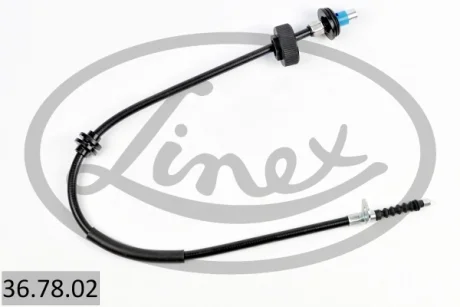 Трос ручника (L) Land Rover Range Rover 02-12 (L=815/710mm) 36.78.02 LINEX 36-78-02