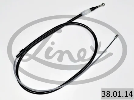 Трос ручника (задній) Audi A1/VW Polo/Seat Ibiza 08- (1642/1044mm) 38.01.14 LINEX 38-01-14